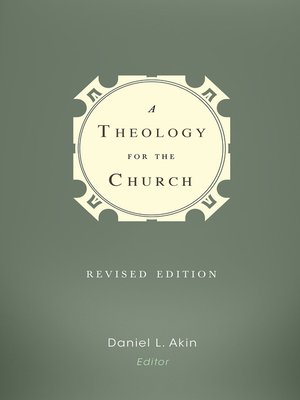 cover image of A Theology for the Church